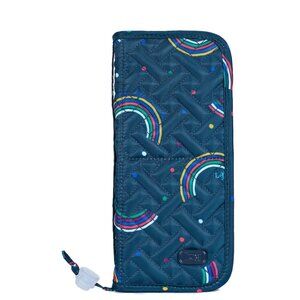 NWOT LUG Sleeper Cosmetic Brush Holder  - in Rainbow Navy